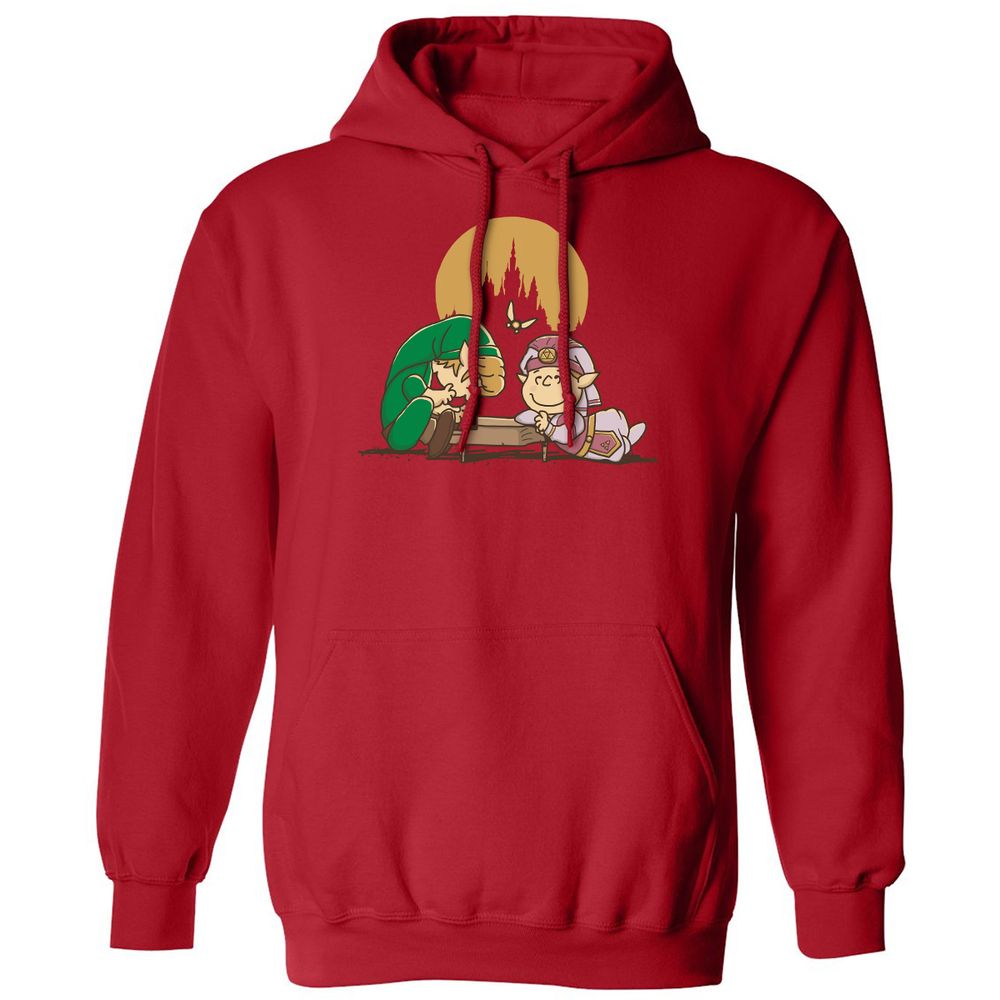 Classic Unisex Hoodie - AN8WMATS - Red - 5