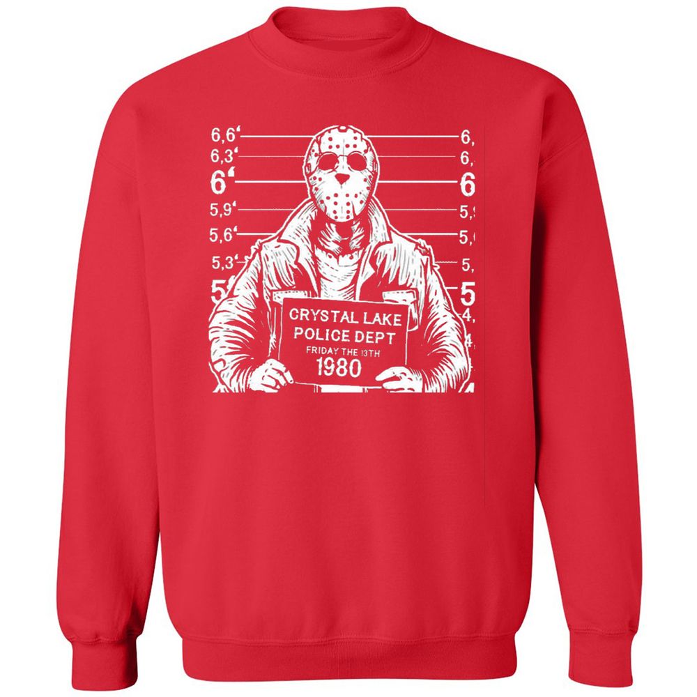 Classic Unisex Sweatshirt - VLGH8RPV - Red - 5