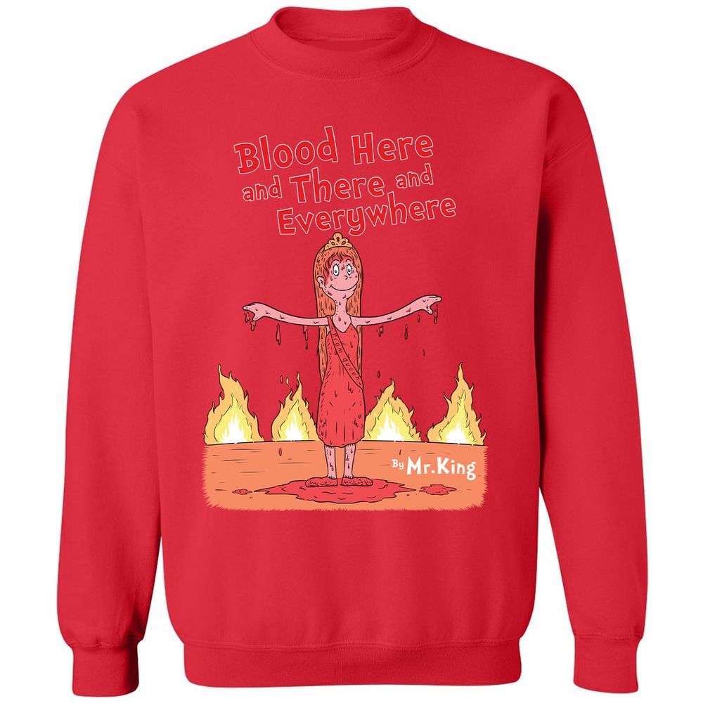 Classic Unisex Sweatshirt - GZ1YDKFQ - Red - 5