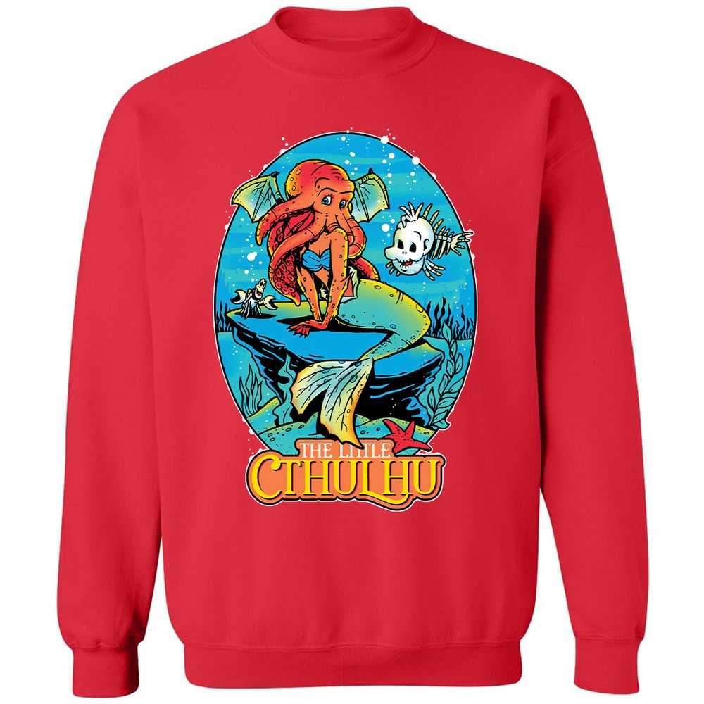 Classic Unisex Sweatshirt - 3EGUMPJE - Red - 5