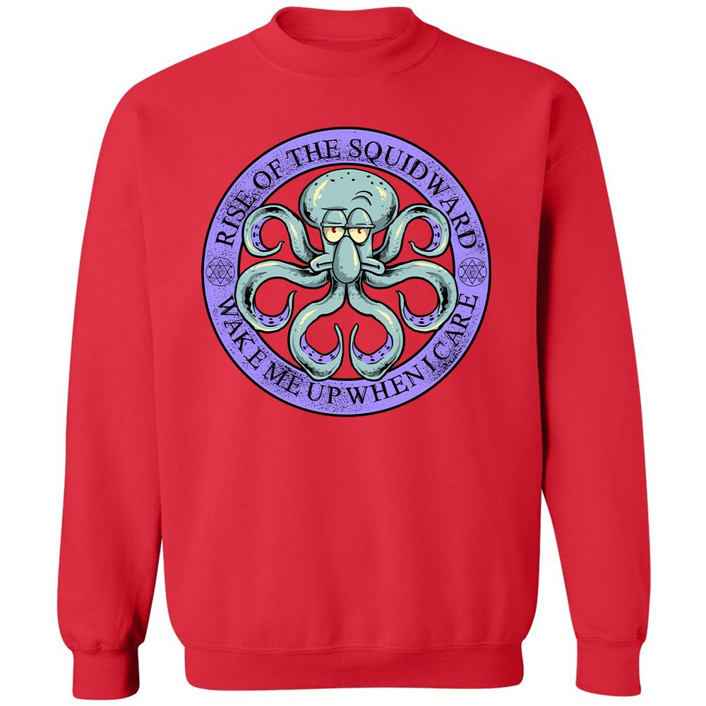 Classic Unisex Sweatshirt - NVAPFV47 - Red - 5