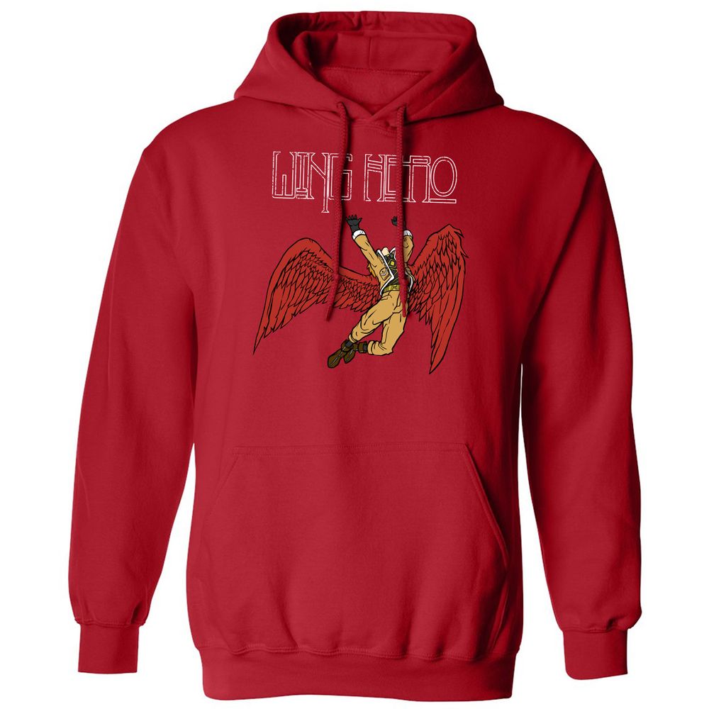 Classic Unisex Hoodie - R2LQR7QY - Red - 5