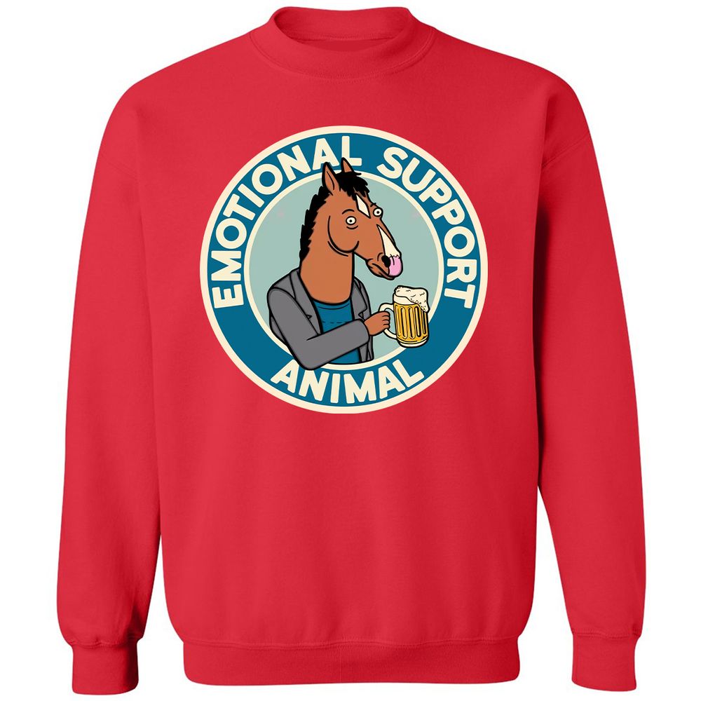 Classic Unisex Sweatshirt - MRAR8AKU - Red - 5