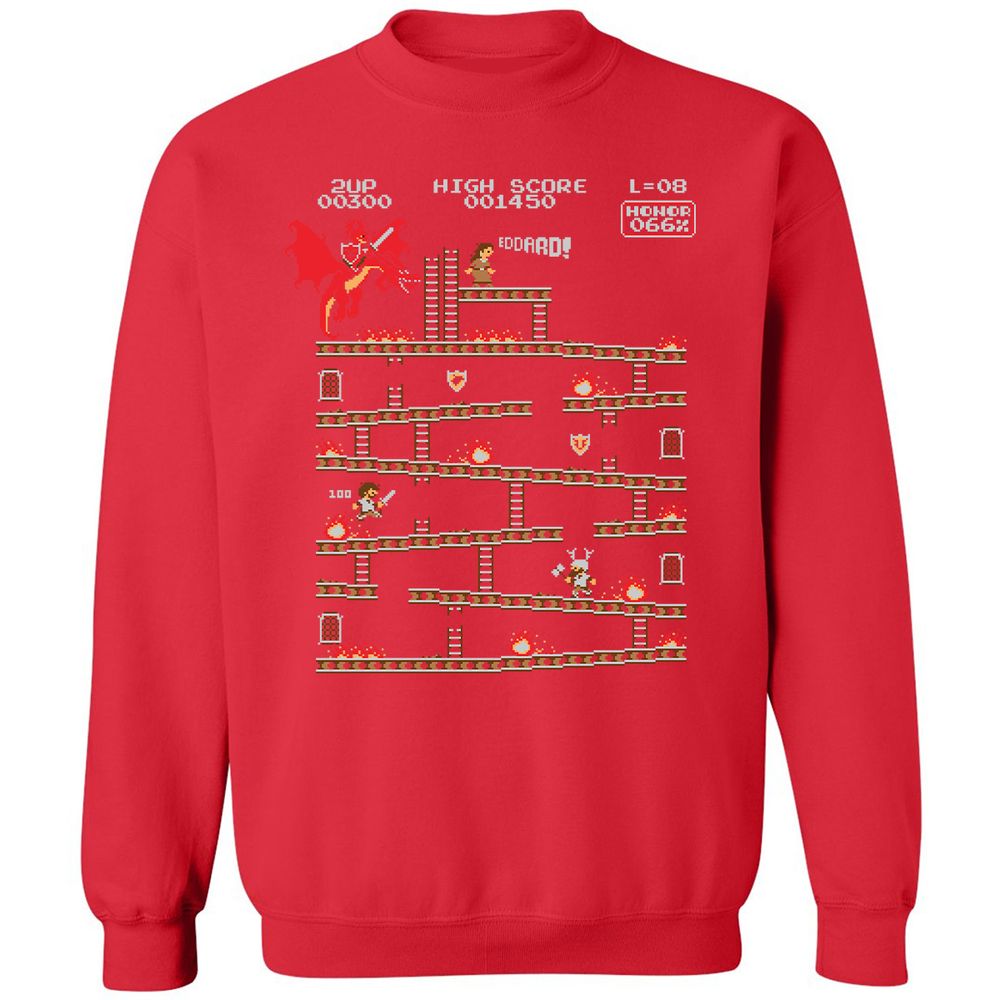 Classic Unisex Sweatshirt - 1WLPTAP2 - Red - 5