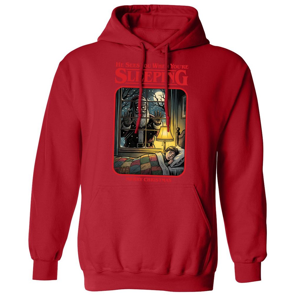 Classic Unisex Hoodie - F5E62CNS - Red - 5