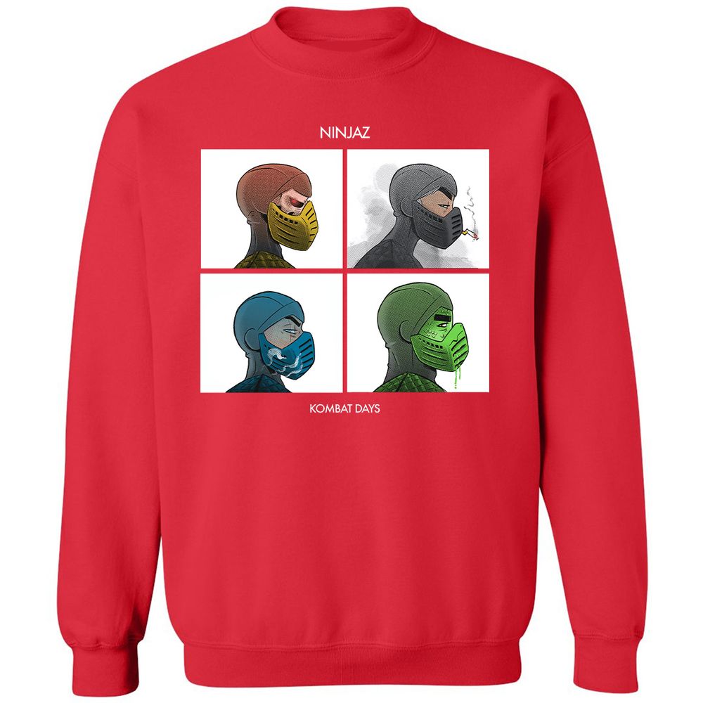Classic Unisex Sweatshirt - L95J2WJT - Red - 5