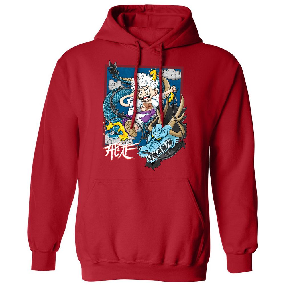 Classic Unisex Hoodie - QMHDWU5Z - Red - 5