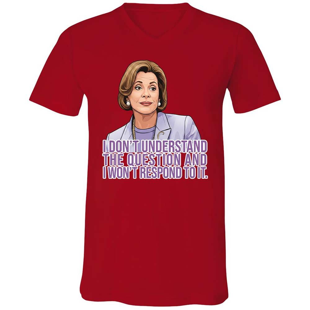 Unisex V-Neck T-Shirt - 23YBNVVS - Red - 5