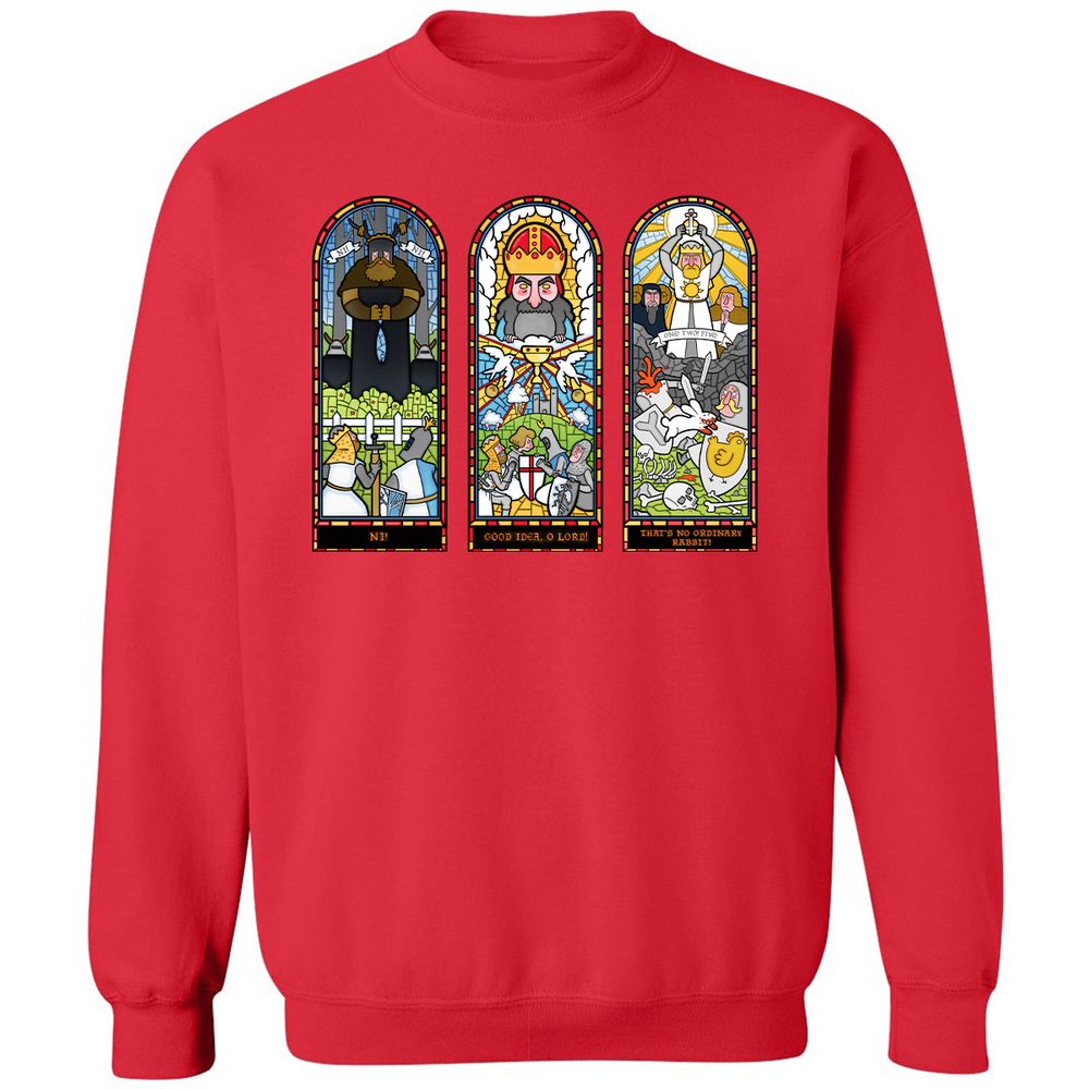 Classic Unisex Sweatshirt - GR69QAHT - Red - 5