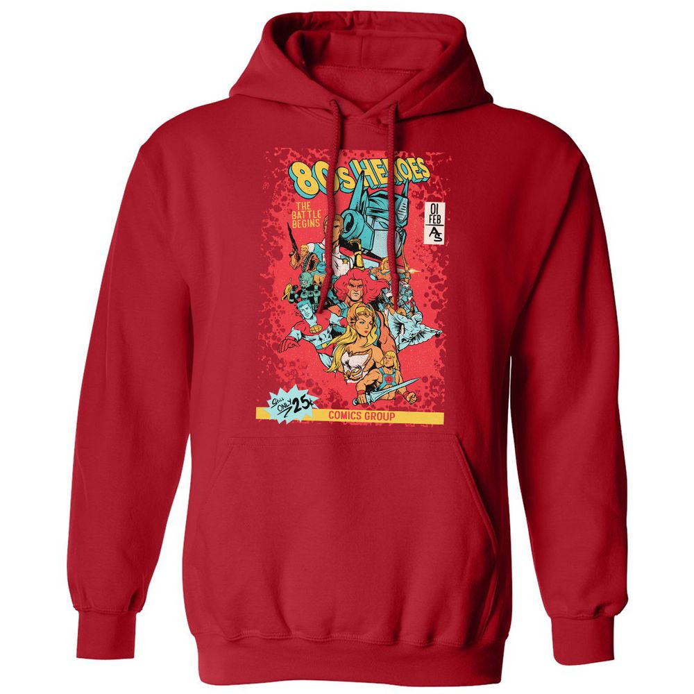 Classic Unisex Hoodie - 9ZEW2P2M - Red - 5