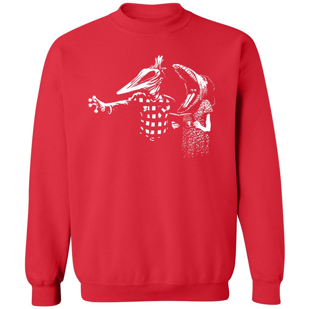 Classic Unisex Sweatshirt - CKDVC7DT - Red - 5