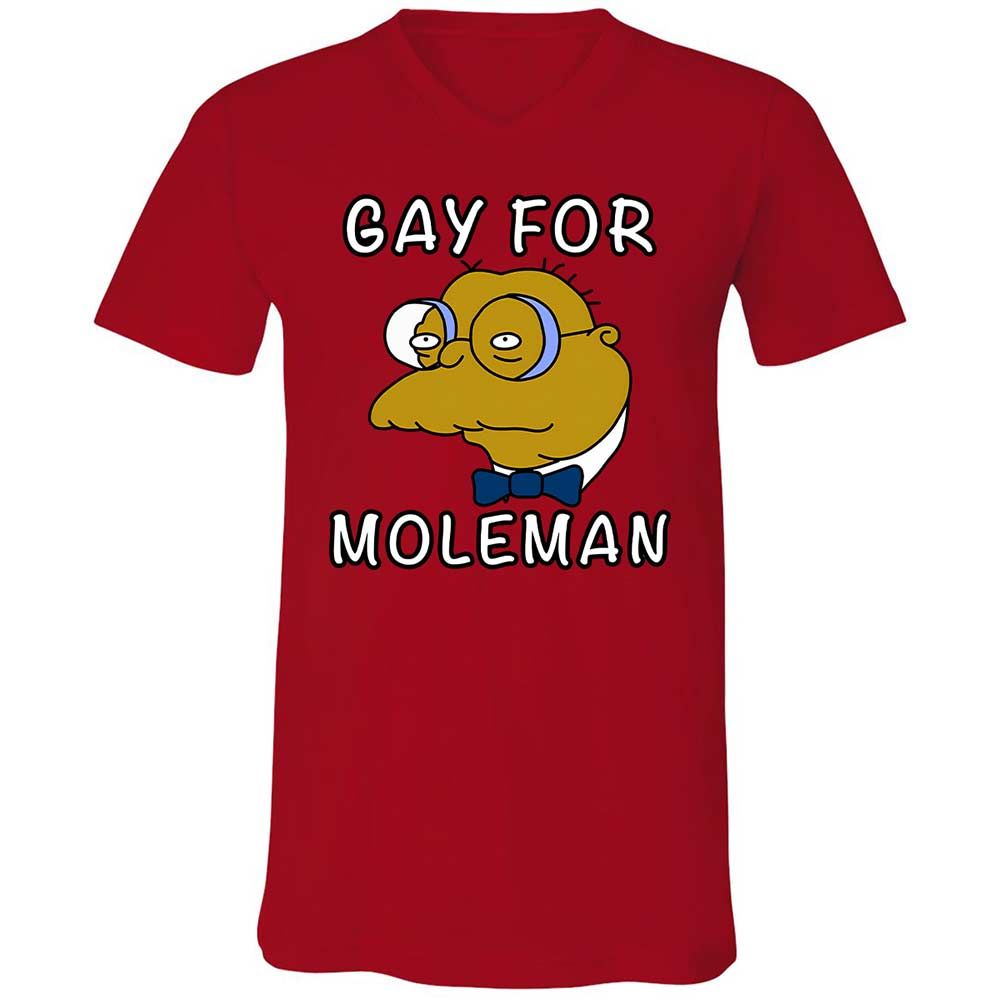 Gay for Moleman - Red - 5