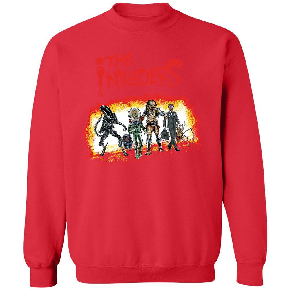 Classic Unisex Sweatshirt - PR2PAX1S - Red - 5