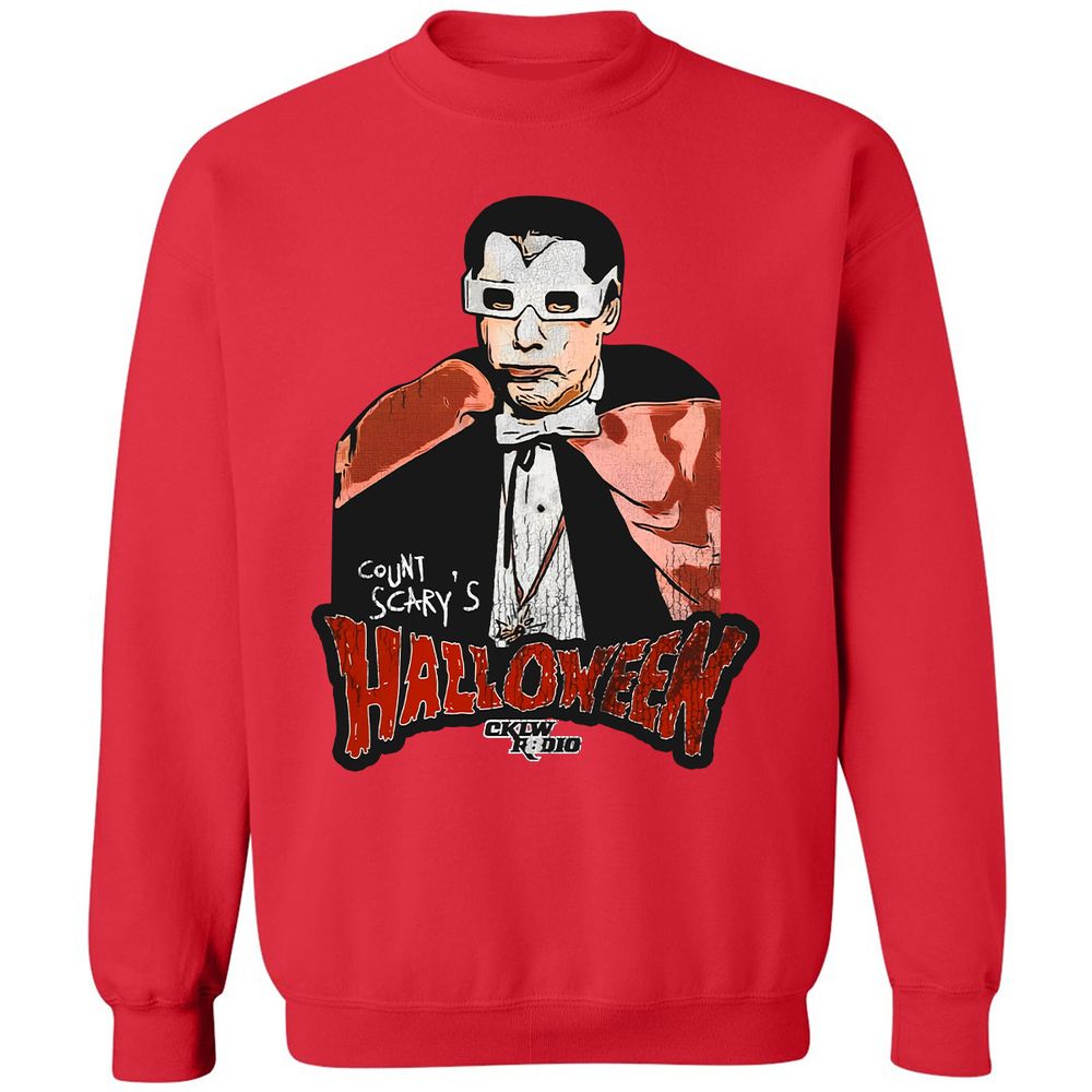 Classic Unisex Sweatshirt - QFTQ63XW - Red - 5