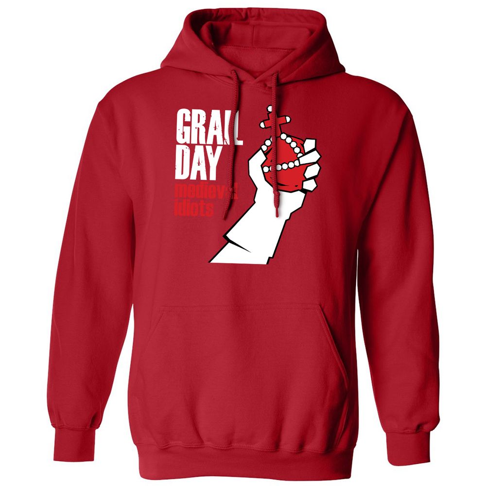Classic Unisex Hoodie - EBEX5KGD - Red - 5