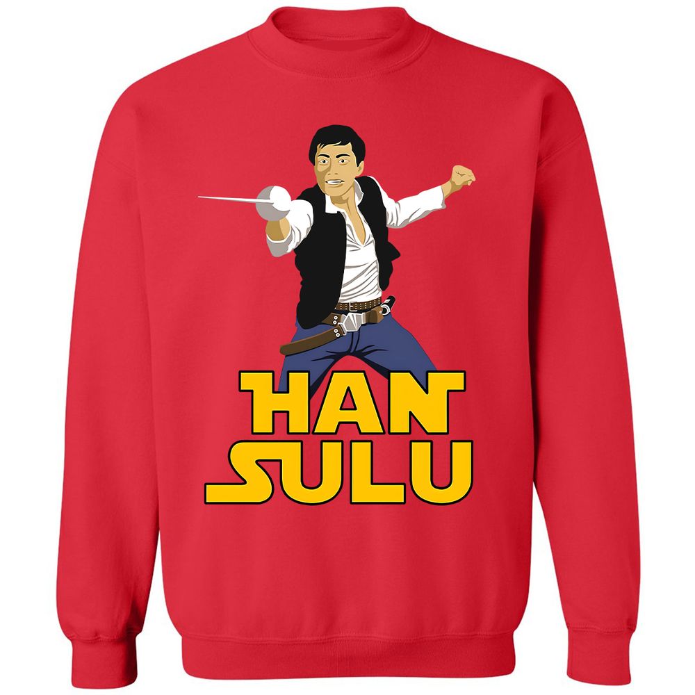 Classic Unisex Sweatshirt - RZ3NCLJY - Red - 5