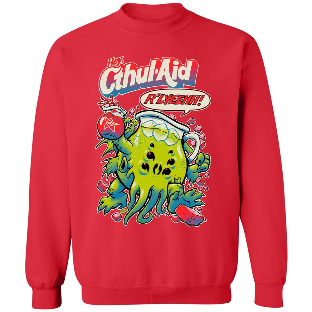Classic Unisex Sweatshirt - U8RZPGNC - Red - 5