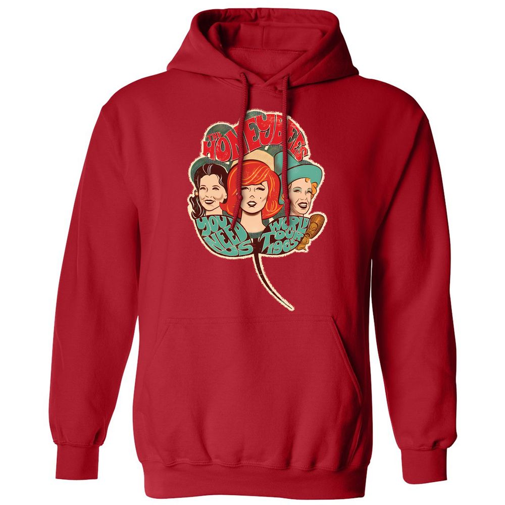 Classic Unisex Hoodie - VAQWNZHH - Red - 5