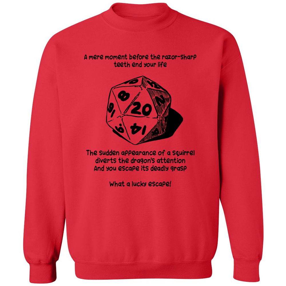 Classic Unisex Sweatshirt - D16SRS99 - Red - 5