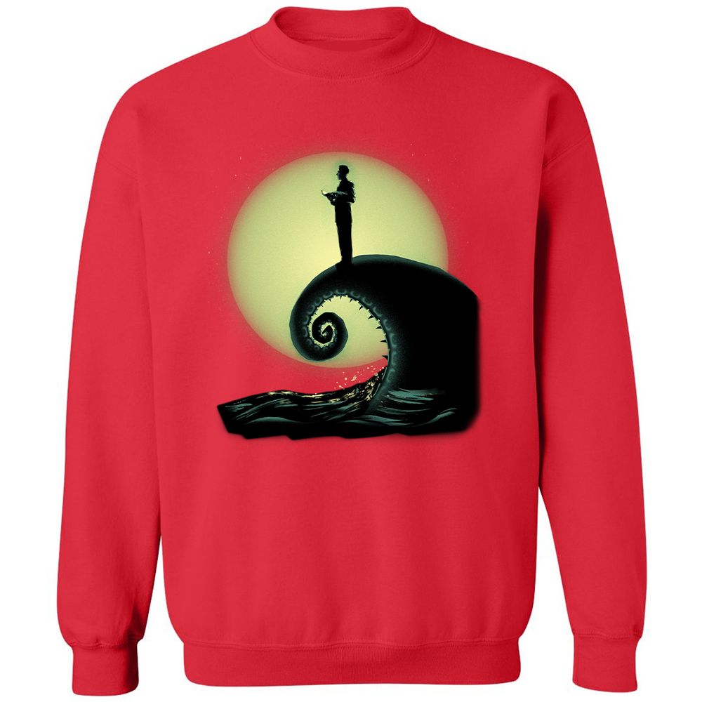 Classic Unisex Sweatshirt - DNMWWFCM - Red - 5