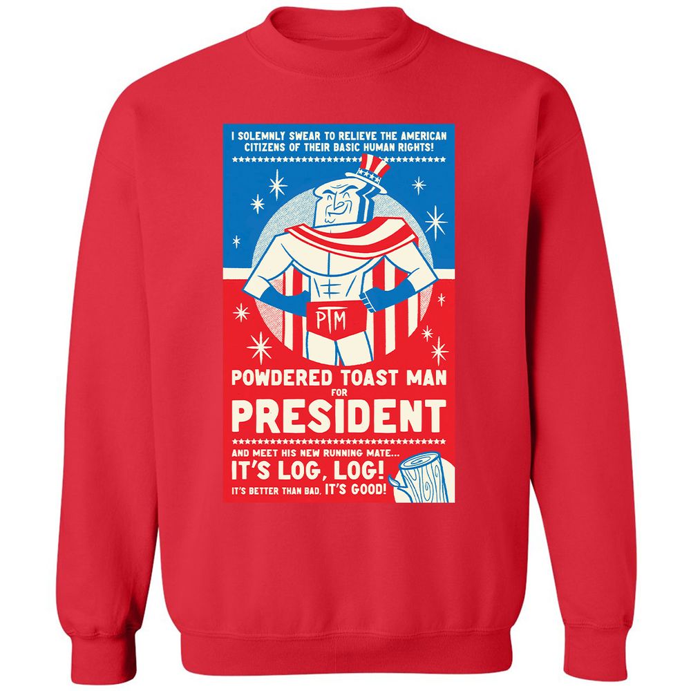 Classic Unisex Sweatshirt - Q32G77ZU - Red - 5