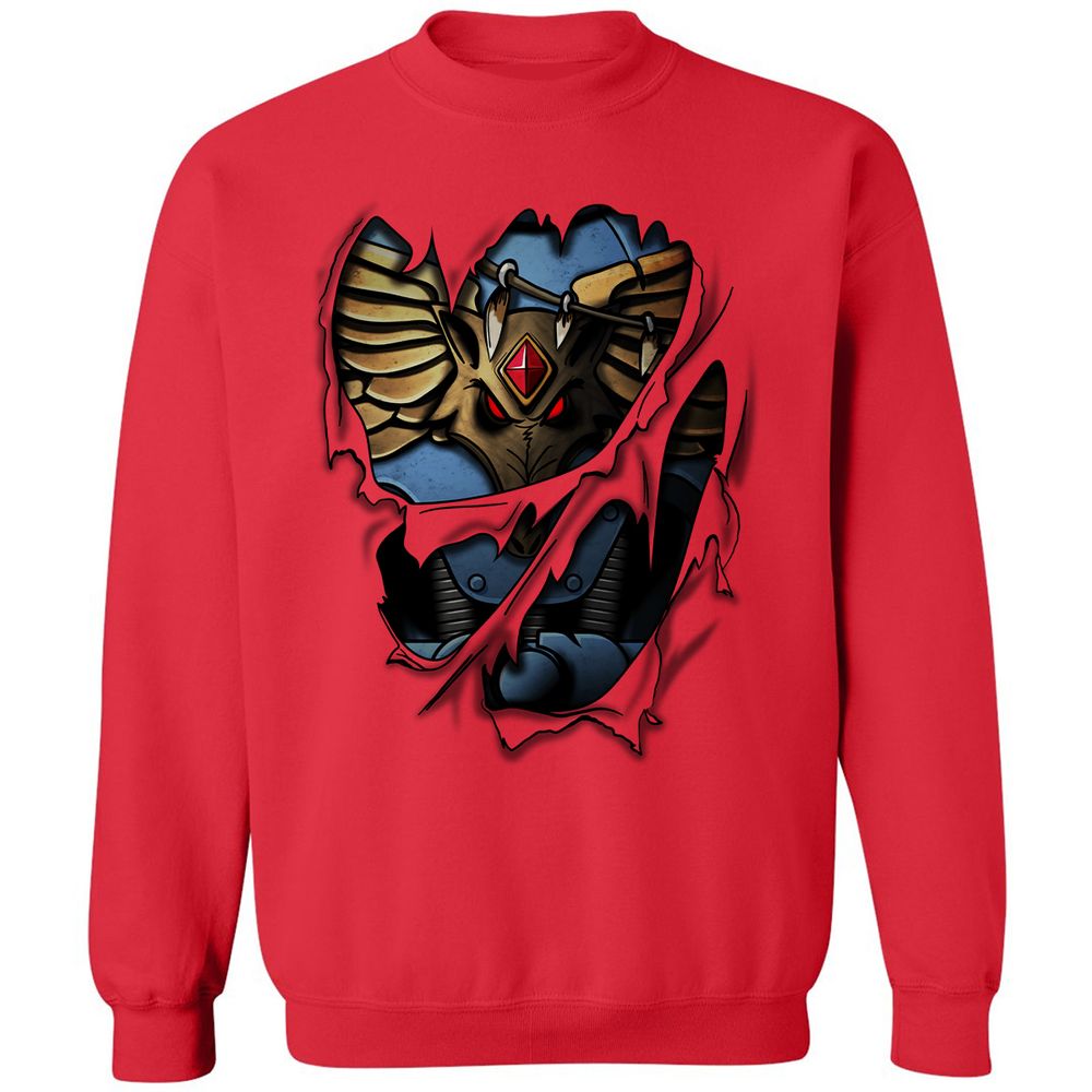 Classic Unisex Sweatshirt - XV5MJGNF - Red - 5