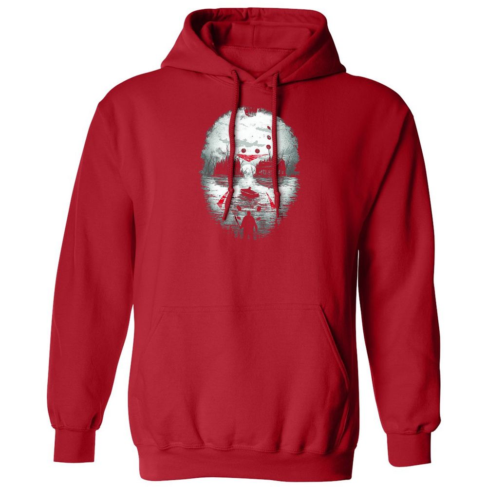 Classic Unisex Hoodie - 6ZE2TZHH - Red - 5
