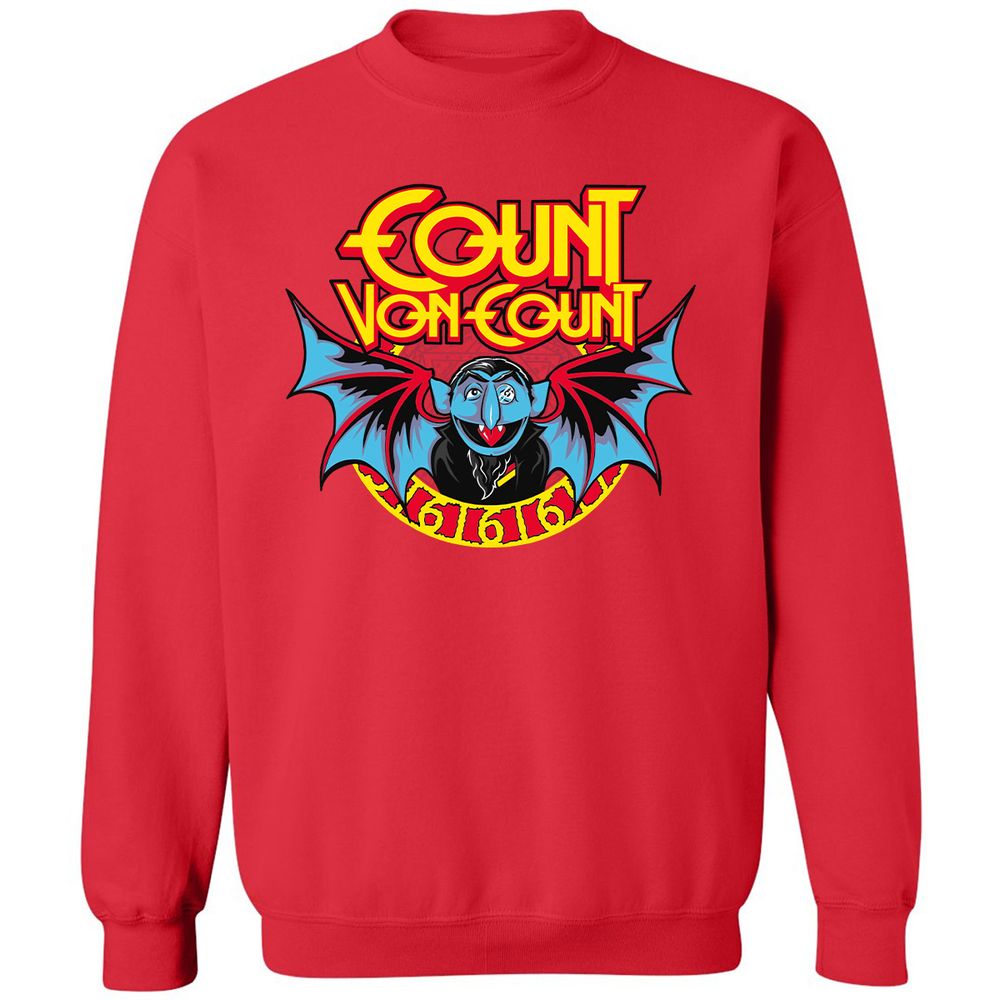 Classic Unisex Sweatshirt - M8F1NQ6D - Red - 5