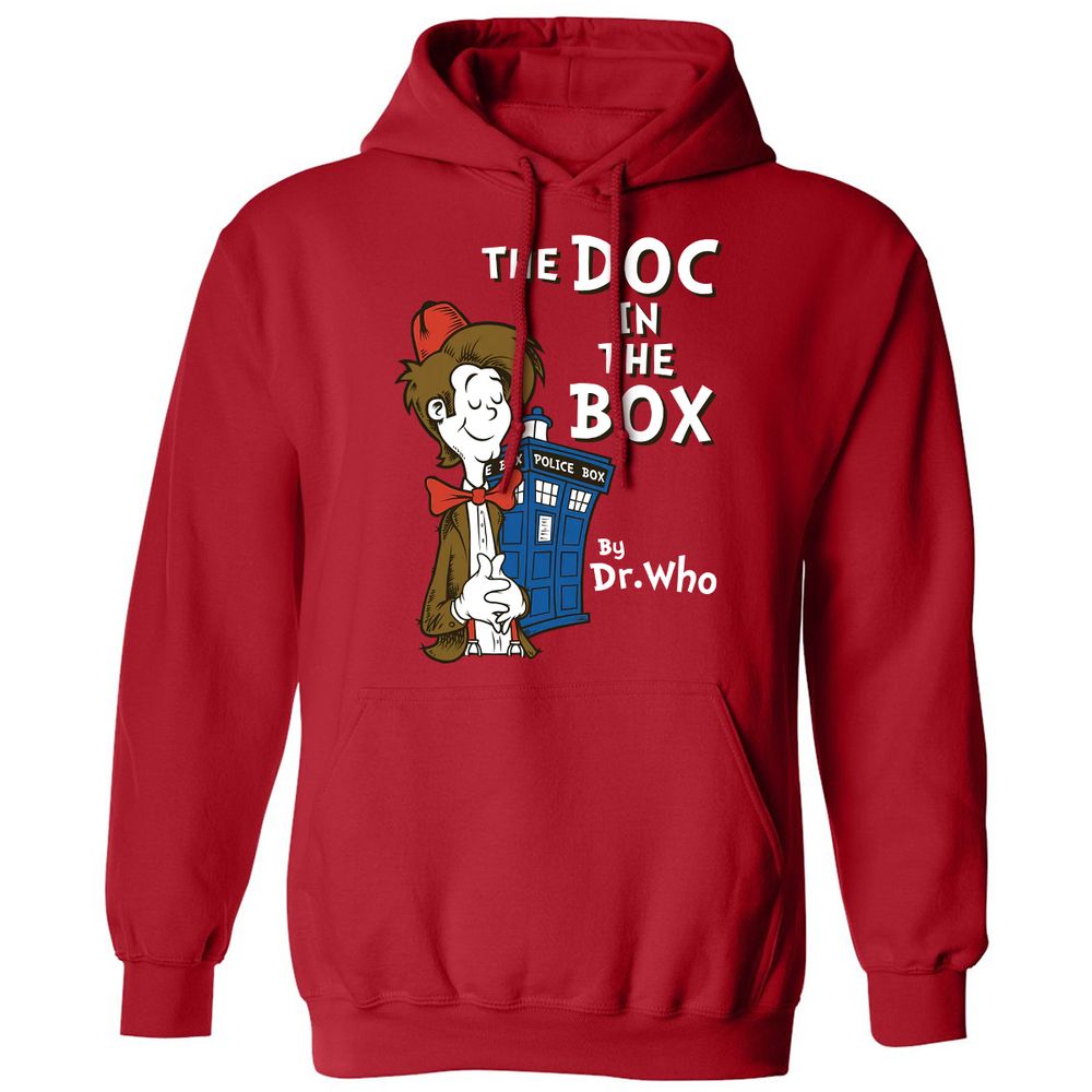 Classic Unisex Hoodie - U4V5HALD - Red - 5
