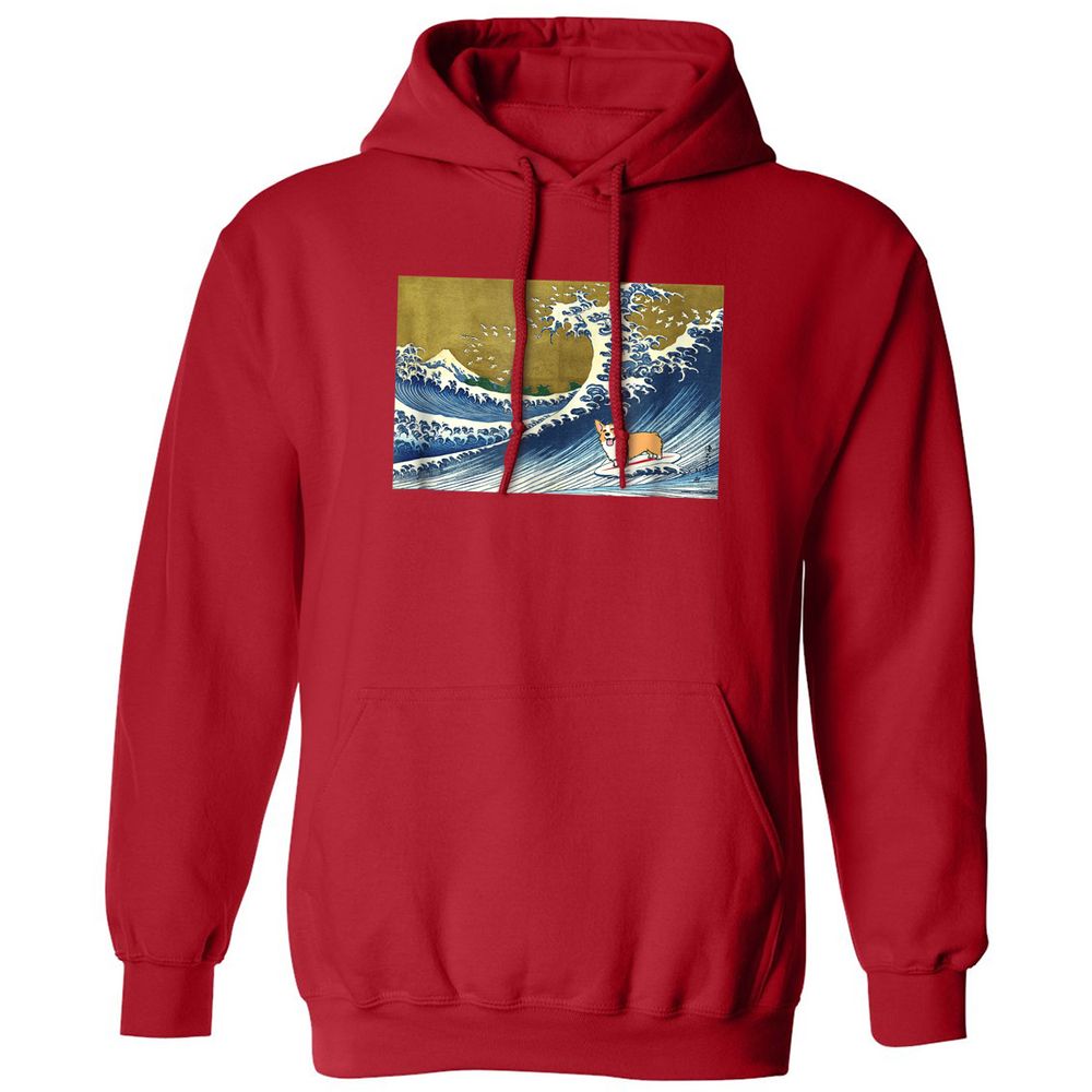 Classic Unisex Hoodie - HCSRU3YK - Red - 5