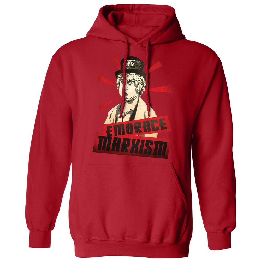 Classic Unisex Hoodie - 9Q5KN1QB - Red - 5