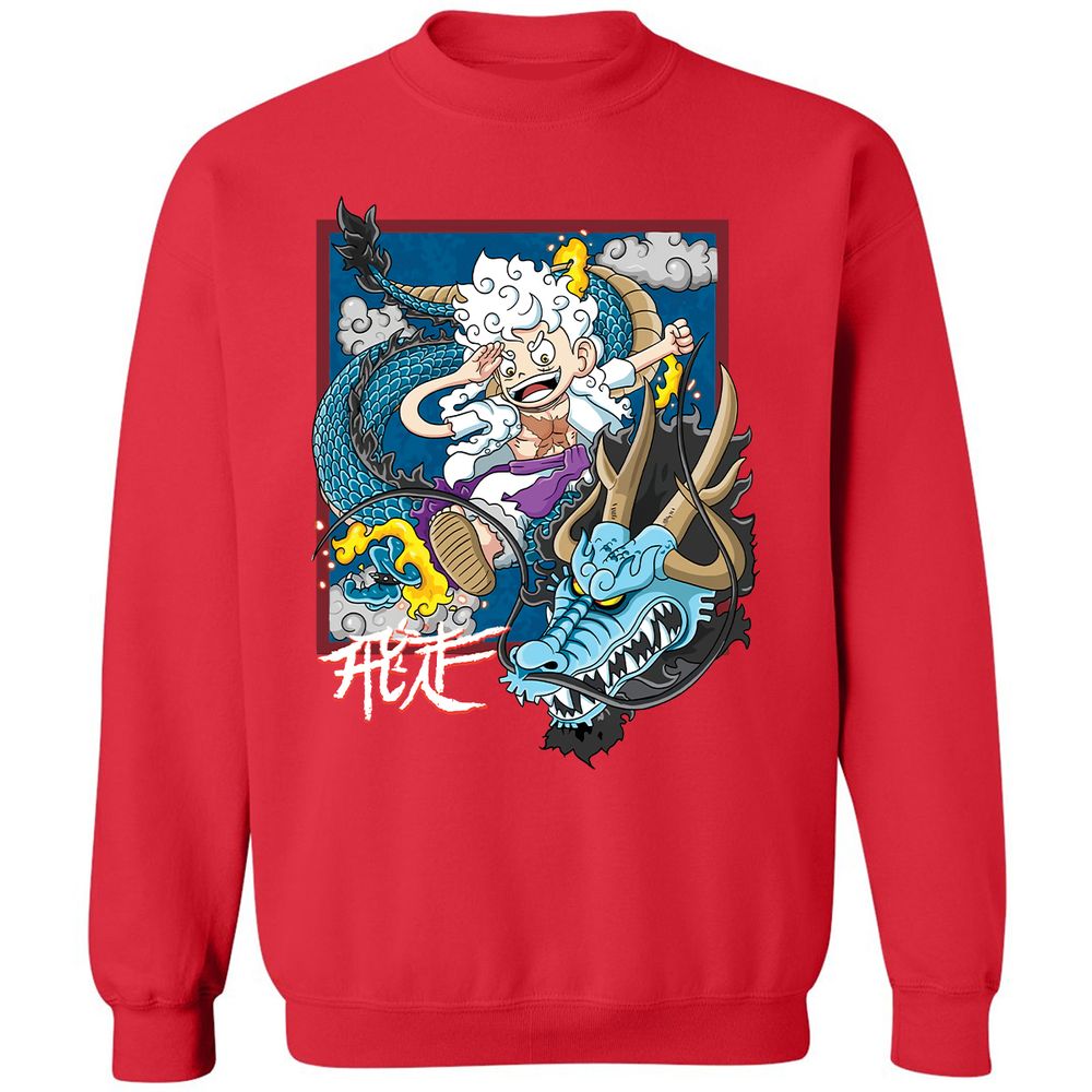 Classic Unisex Sweatshirt - KPBNURRS - Red - 5