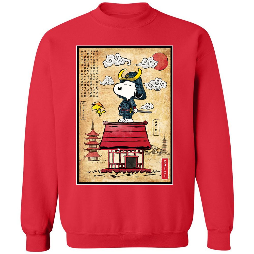 Classic Unisex Sweatshirt - AX5SL7JM - Red - 5