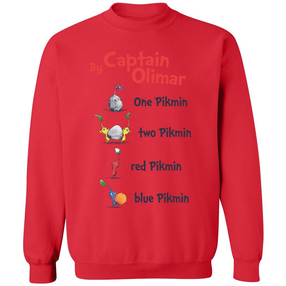 Classic Unisex Sweatshirt - BRQN7W2Z - Red - 5