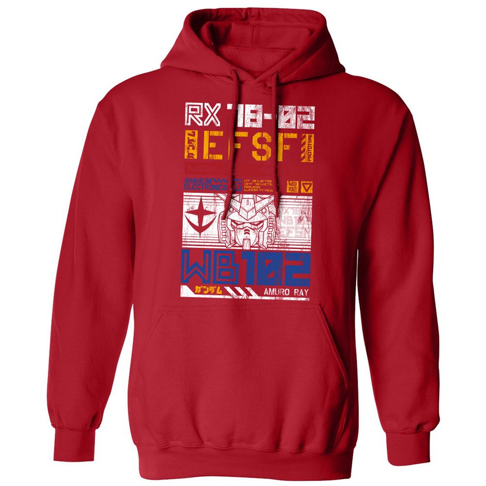 Classic Unisex Hoodie - RQWNFG9G - Red - 5