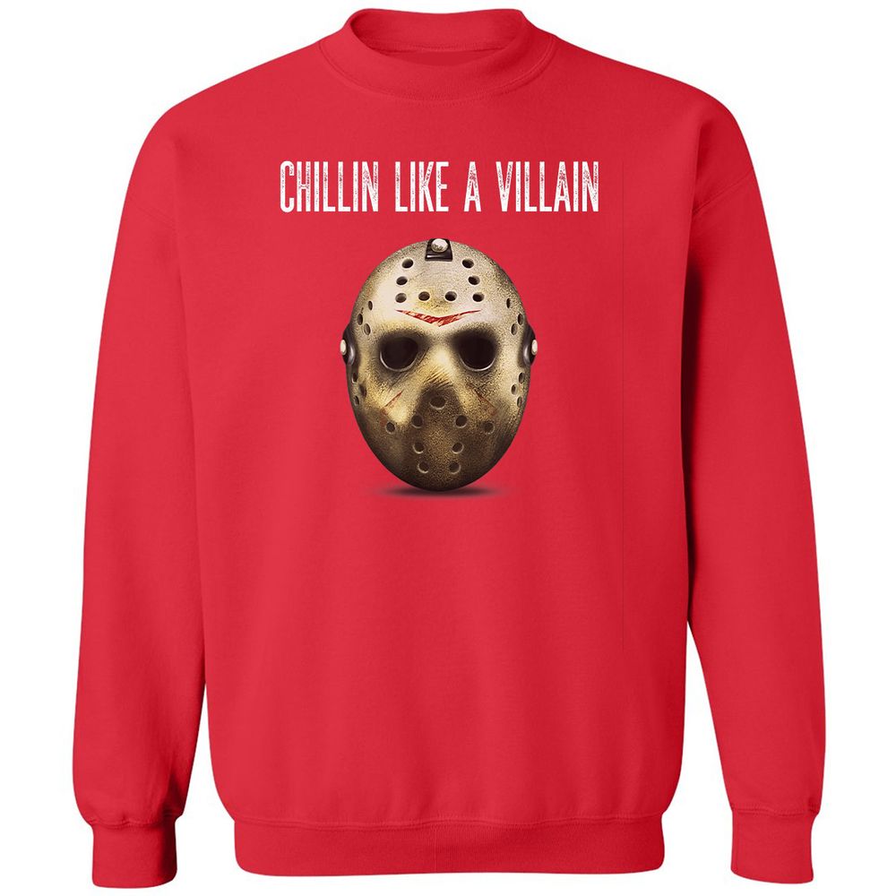 Classic Unisex Sweatshirt - APKRBX5U - Red - 5