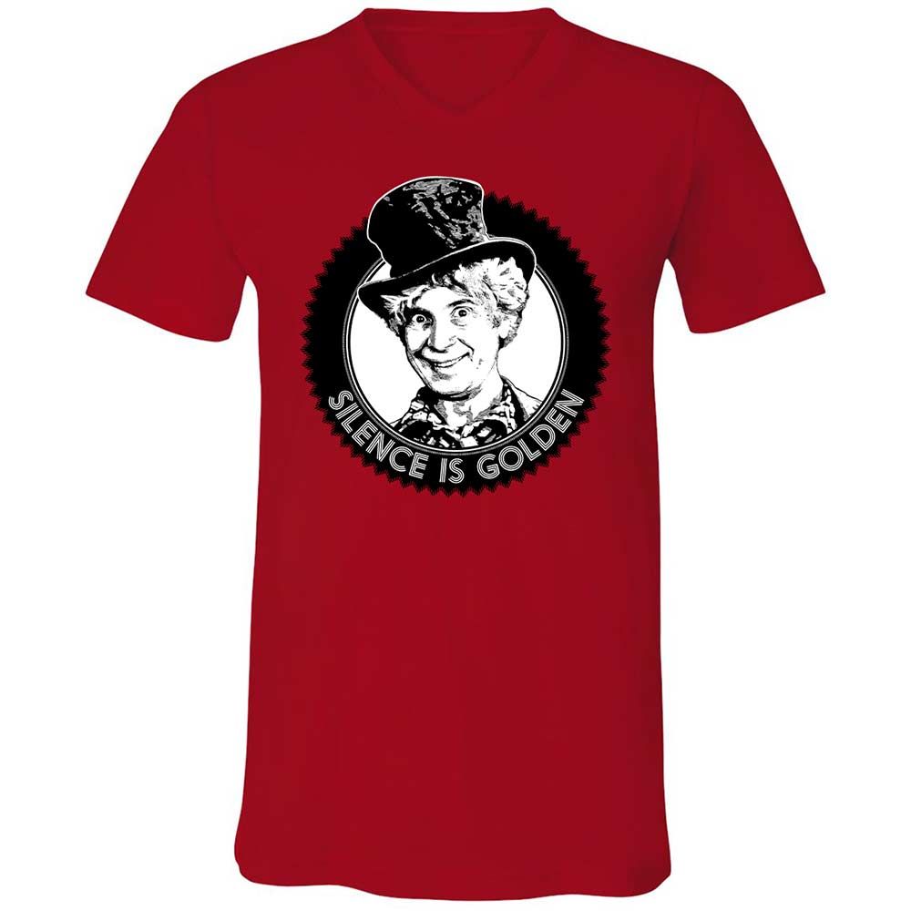 Unisex V-Neck T-Shirt - MZAHK3RB - Red - 5