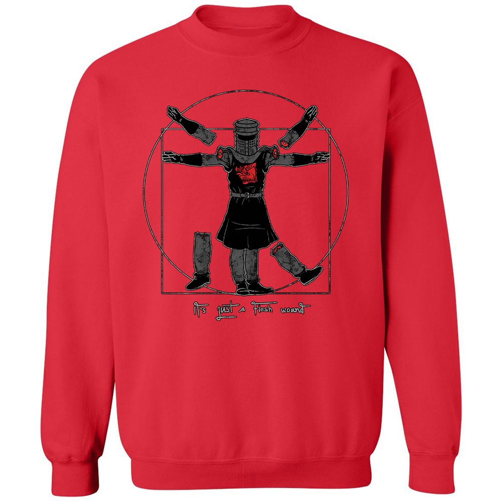 Classic Unisex Sweatshirt - X9GTEZ8A - Red - 5