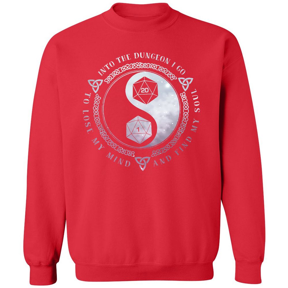 Classic Unisex Sweatshirt - JN3YH641 - Red - 5