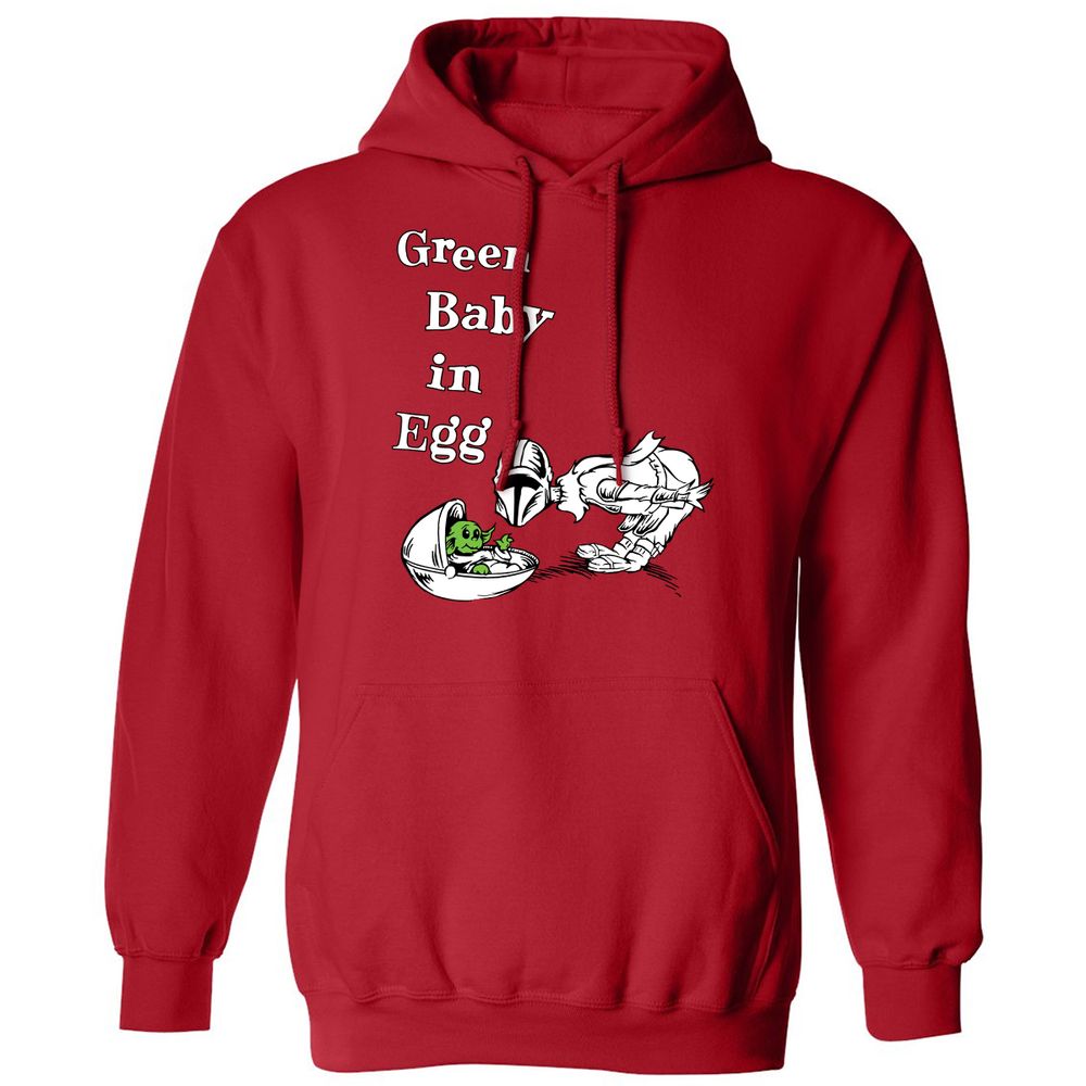 Classic Unisex Hoodie - GBPBJ61R - Red - 5