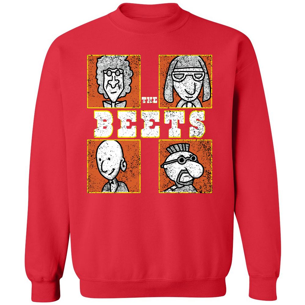 Classic Unisex Sweatshirt - TD2GJHBN - Red - 5