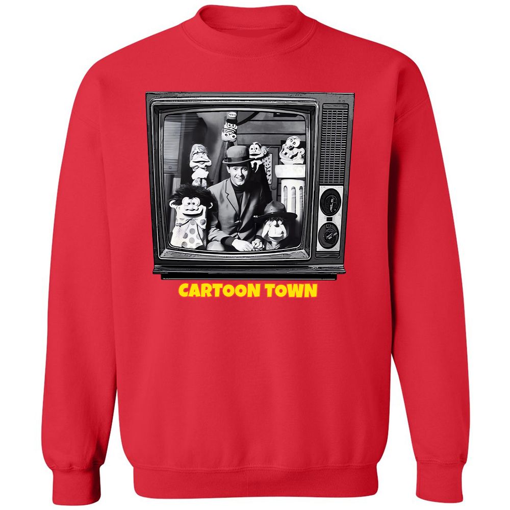 Cartoon Town - Red - 5