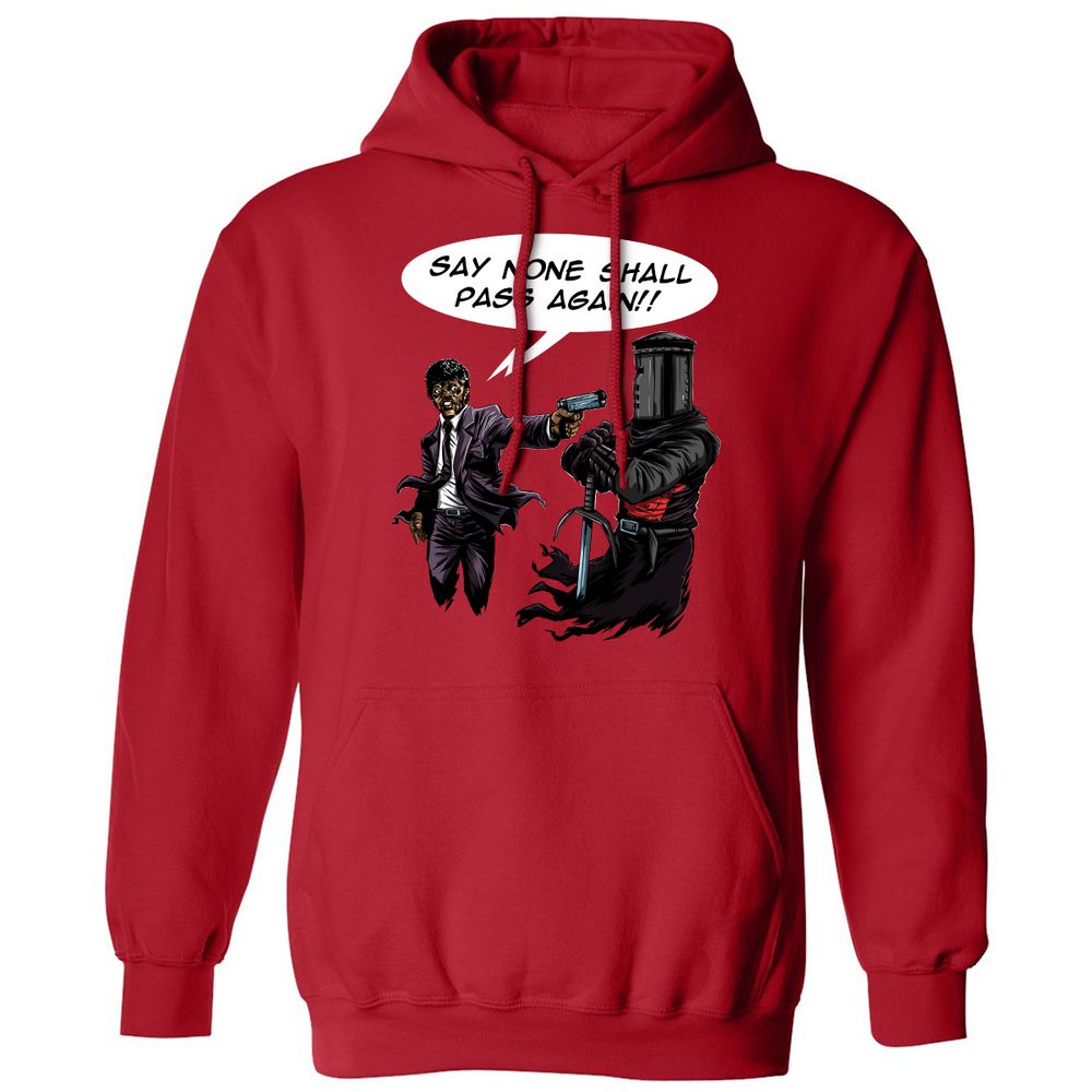 Classic Unisex Hoodie - 6Z4EA2RZ - Red - 5