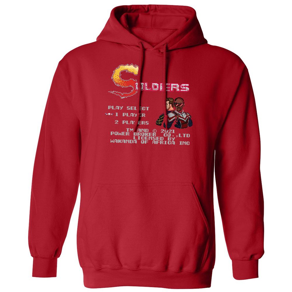 Classic Unisex Hoodie - 512Q92GG - Red - 5