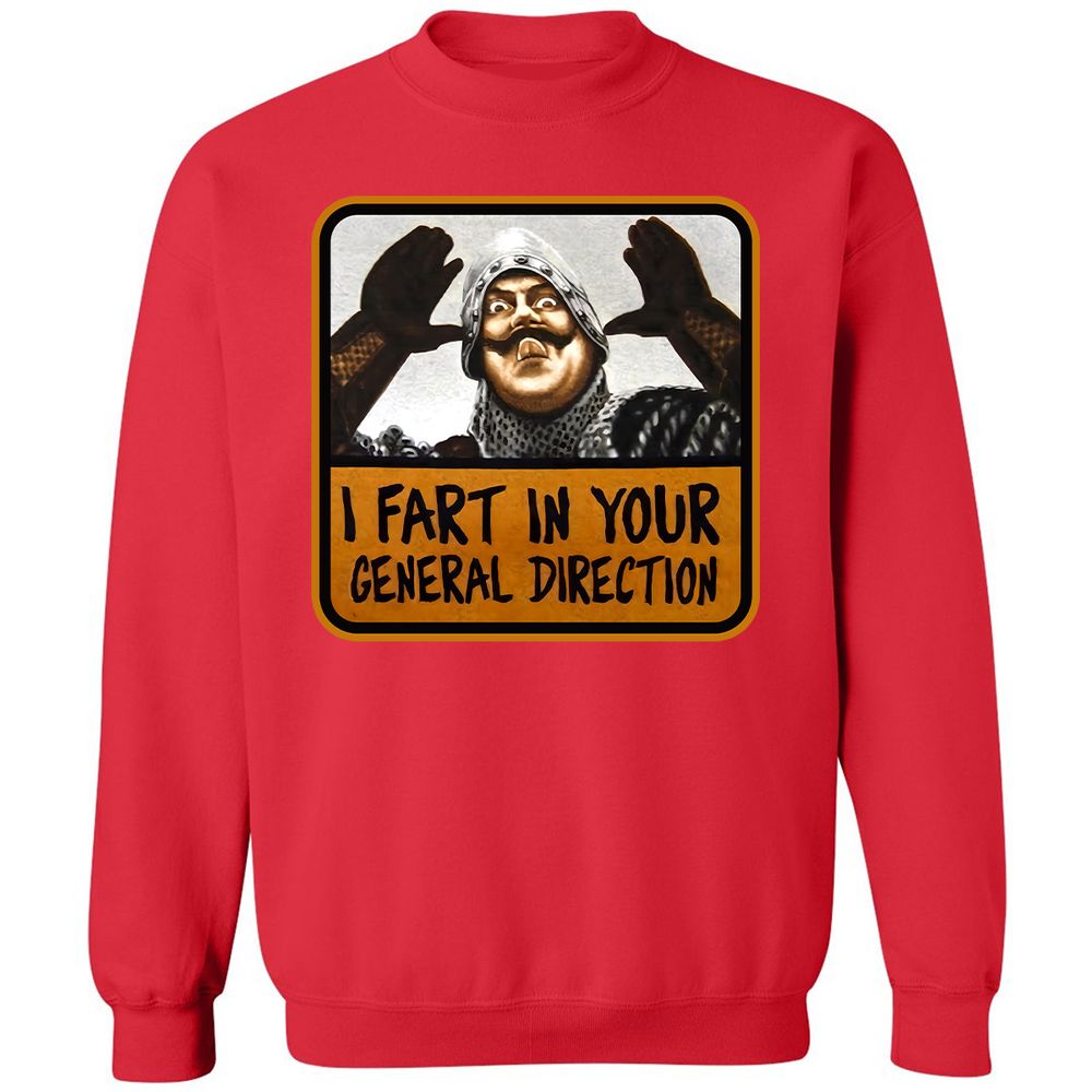 Classic Unisex Sweatshirt - ETTNZG5P - Red - 5