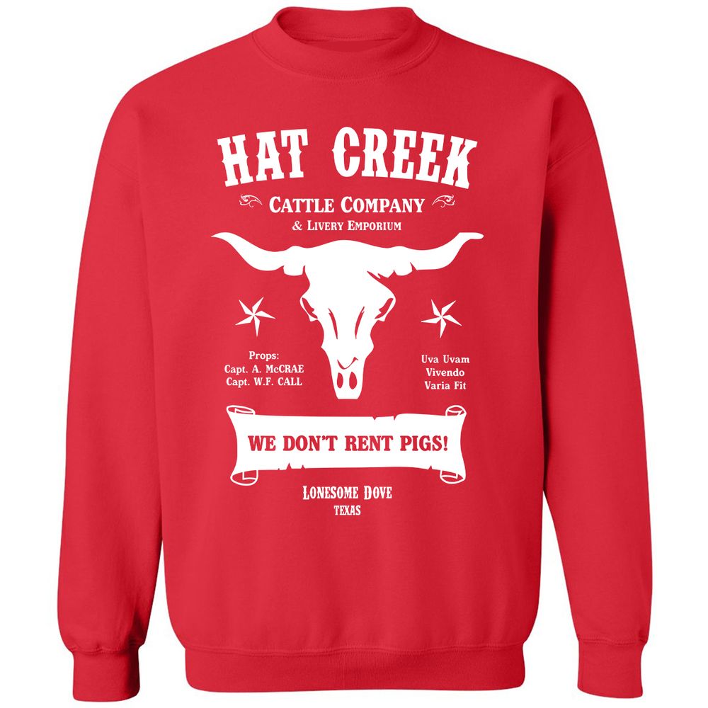 Classic Unisex Sweatshirt - 1M47JX9A - Red - 5