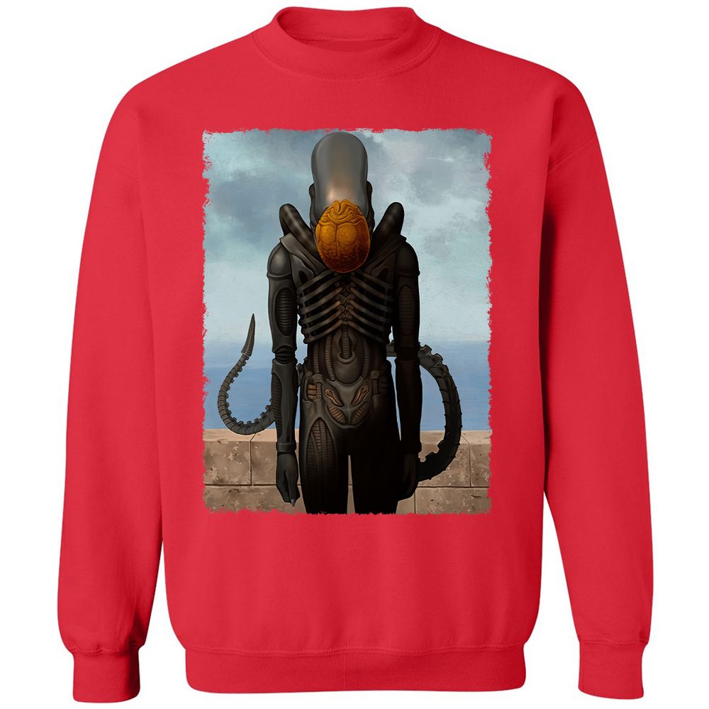 Classic Unisex Sweatshirt - DPK3251N - Red - 5