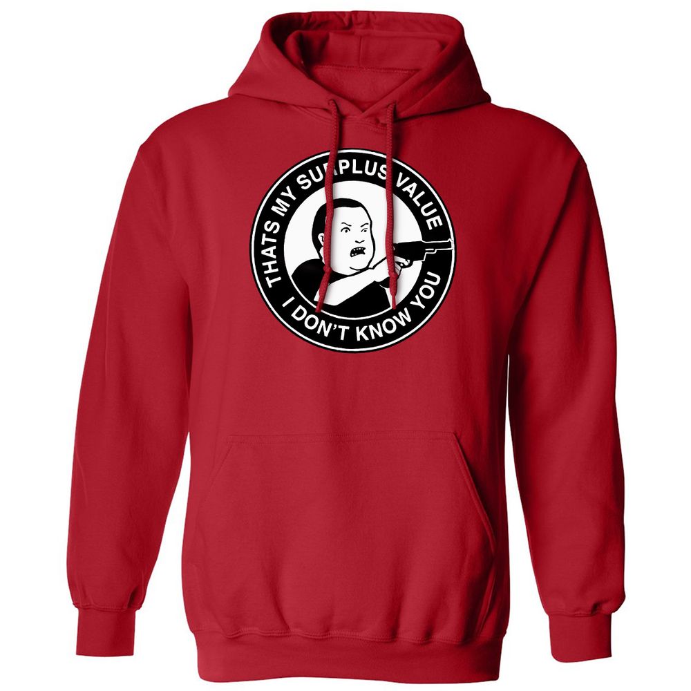 Classic Unisex Hoodie - 1UT3C53X - Red - 5