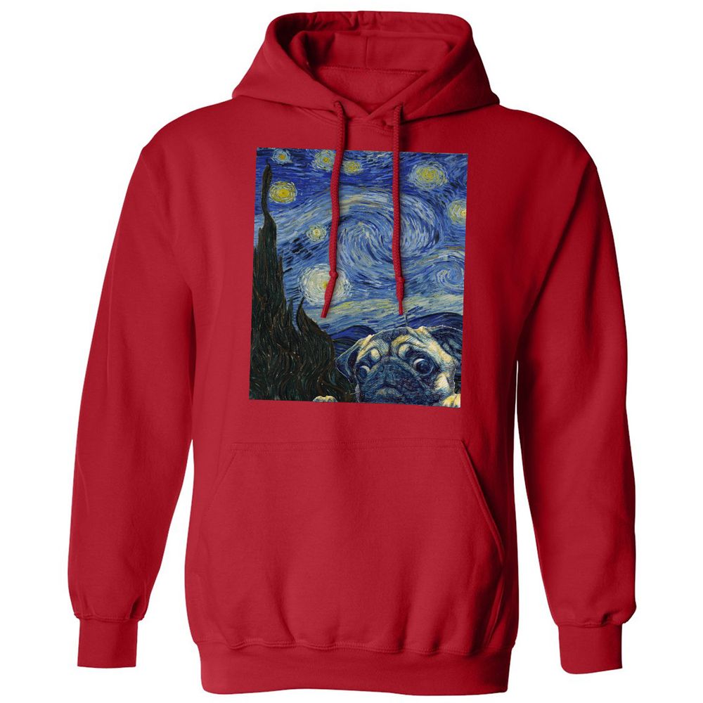 Classic Unisex Hoodie - KVYHJZKL - Red - 5