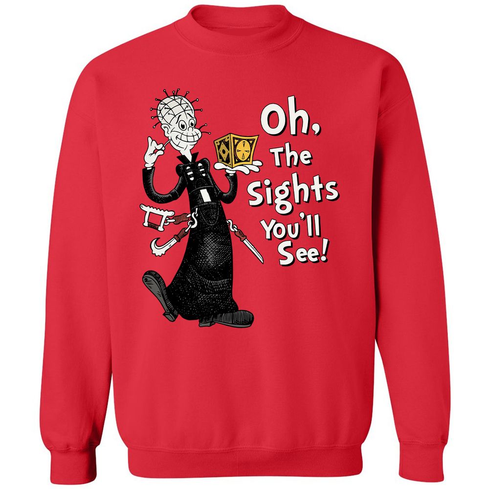 Classic Unisex Sweatshirt - ZTDPCB4J - Red - 5